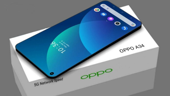 HP Oppo A34 5G, Berbekal Qualcomm Snapdragon 765G