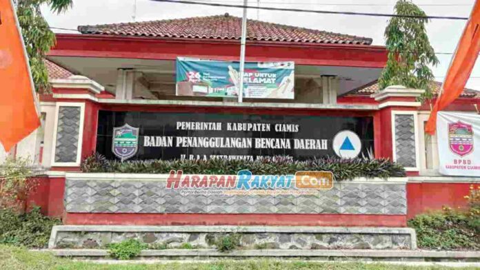 Kantor BPBD Kabupaten Ciamis. Foto : Ferry/HR