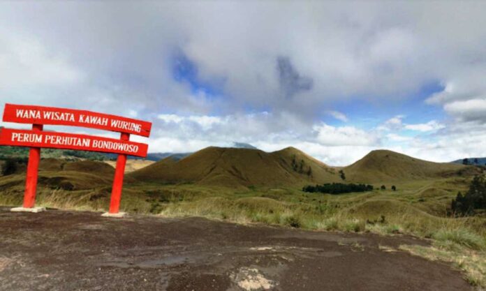 Objek Wisata Kawah Wurung Bondowoso Jawa Timur