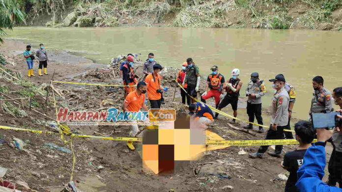 Mayat Pria Tanpa Identitas Ditemukan di Sungai Citanduy Tasikmalaya