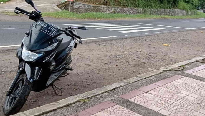 Tak Sadar Motornya Raib