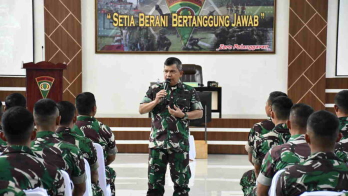 Pangdam I Bukit Barisan Ingatkan Prajurit Brigif 7/RR Jadi Atlet Tempur Sejati