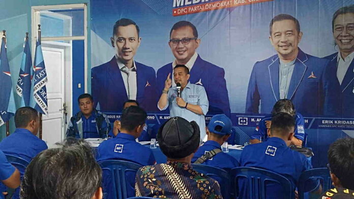Persiapan Pemilu 2024, Ketua Demokrat Ciamis Anjar Asmara Siap Turun ke Desa