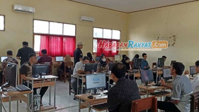 Tes CAT Pengawas Pemilu di Kota Banjar
