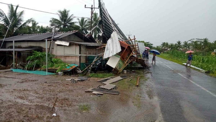 Akibat Hujan Angin, Puluhan Rumah di Purwadadi Ciamis Rusak