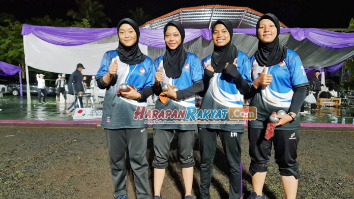 Cabor Petanque Porprov Jabar, Ciamis Sabet Emas Nomor Triple Women