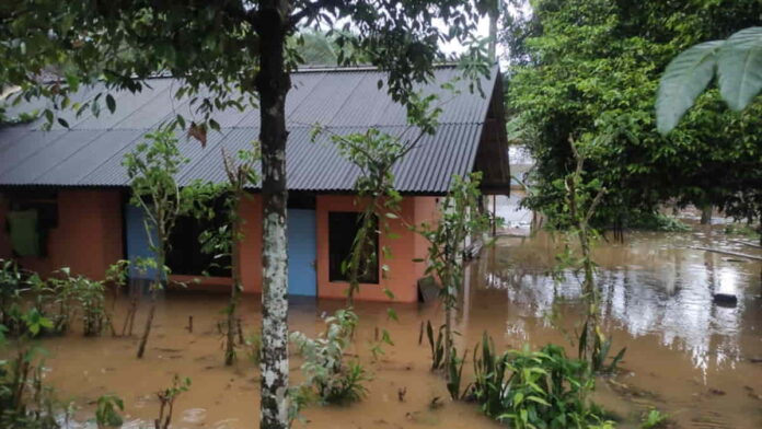 Langkaplancar Pangandaran Banjir