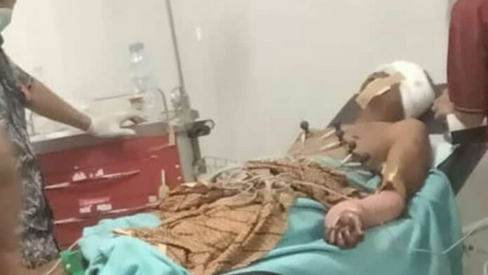 Ngeri, Warga Pangandaran Dibacok Golok oleh Tetangganya