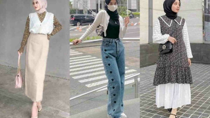 OOTD Korean Style Hijab Tampil Sopan, Namun Tetap Kece