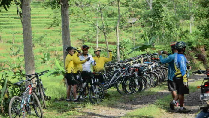 Pasar Sawah Mega Terasering Pangandaran