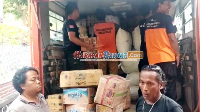 Peduli Korban Gempa Cianjur, Warga 4 Desa di Tasikmalaya Berikan Bantuan