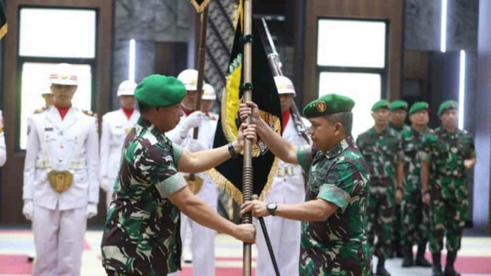 Peresmian Satuan Baru Resimen Arhanud 2/Sisingamangaraja Diterima Pangdam I/BB