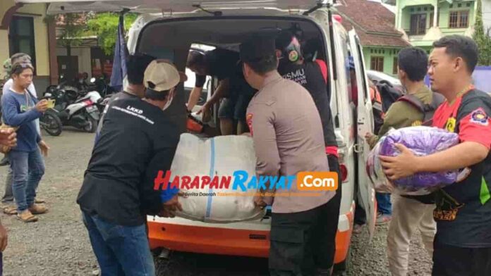 Relawan Gabungan di Ciamis