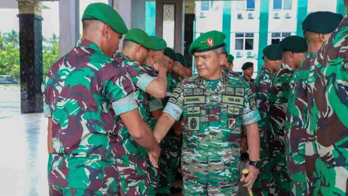Sambut Kepulangan Prajurit Usai Latma di Hawaii, Pangdam I BB Beri Pesan Ini