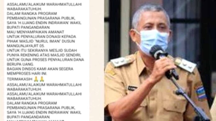Penipuan Mengatasnamakan Wabup
