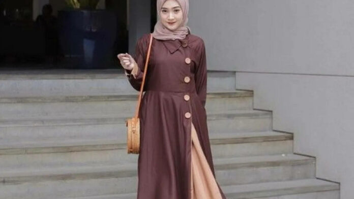 Gamis Lengan Karet Menjadi Varian Gaya Busana Modis Kekinian