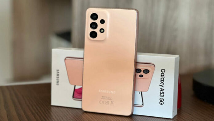 HP Samsung Galaxy A53 RAM 8 dengan Kamera Utama 64 MP