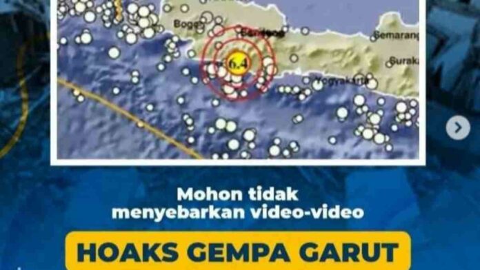 Korban gempa garut