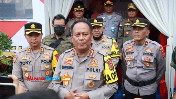 Kunjungi Pos Terpadu Polres Ciamis, Kapolda Jabar Beri Semangat Personil 