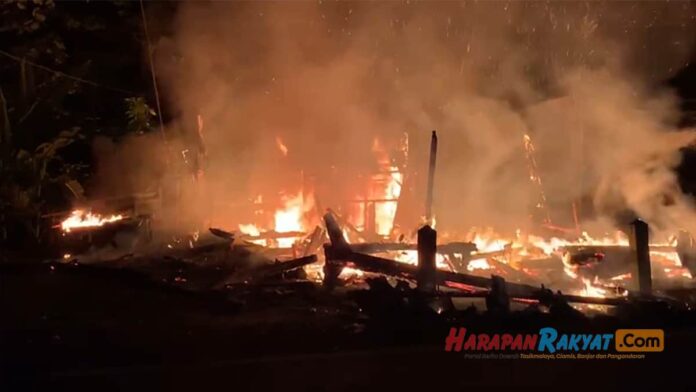 Kebakaran di Cijeungjing Ciamis, Warung Makan Warga Ludes