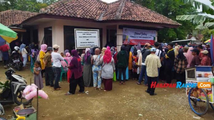 Pembagian Bansos Serentak