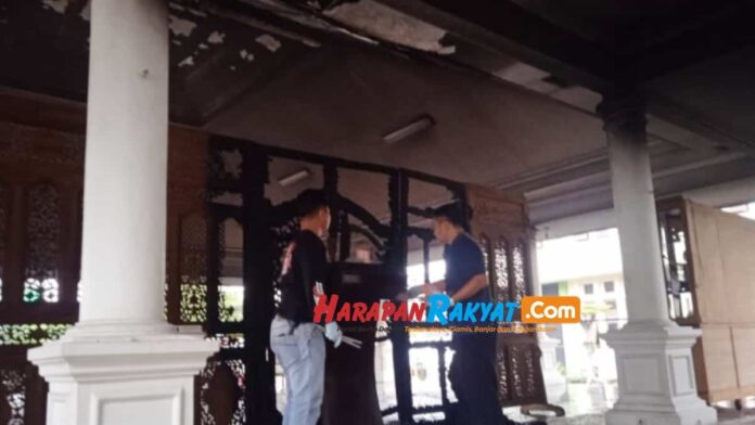 Tersangka Pembakaran Pendopo