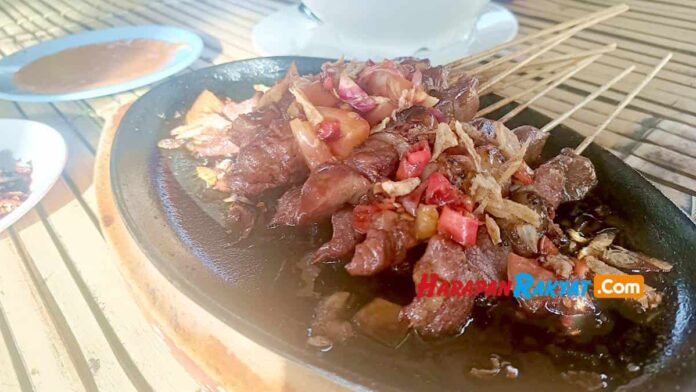 Sate Domba Garut Setengah Matang
