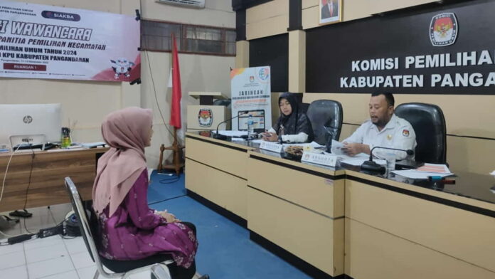 Seleksi PPK di Pangandaran