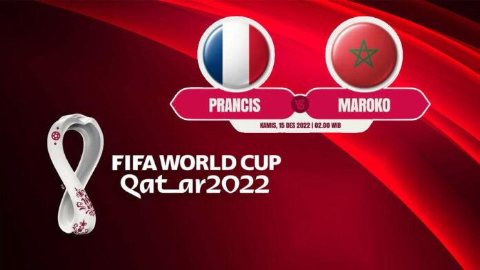Semifinal Prancis vs Maroko