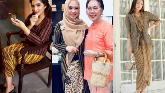 Setelan Kebaya Lurik untuk Berbagai Aktifitas, Ini Inspirasinya