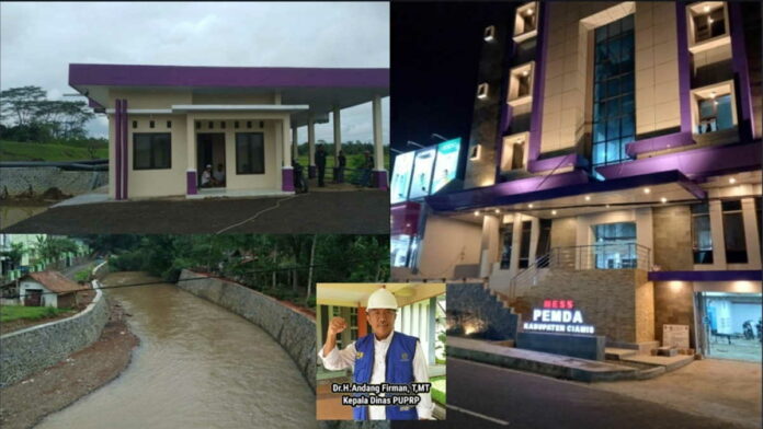 Tahun 2022, DPUPRP Ciamis Rampungkan 141 Proyek Pengelolaan Sumber Daya Air