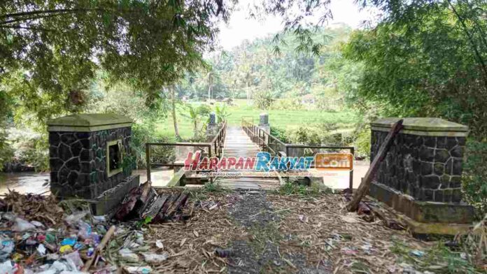 Warga Mekarsari Ciamis Harap Jembatan Penghubung Antar Dusun Lebih Representatif