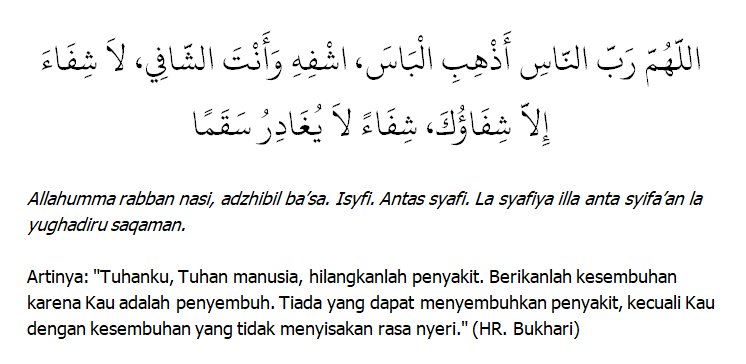 Doa untuk Suami yang Sedang Sakit Supaya Diberi Kesembuhan