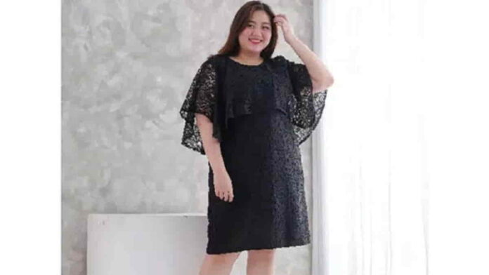 Baju Brokat Atasan untuk Orang Gemuk agar Langsing Menawan