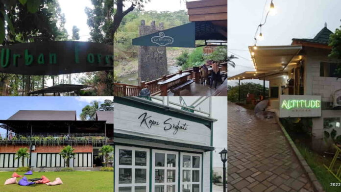 Cafe dengan konsep alam di Tasikmalaya