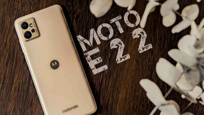 HP Motorola Moto E22 Miliki Fitur Dolby Atmos, Internal 128GB