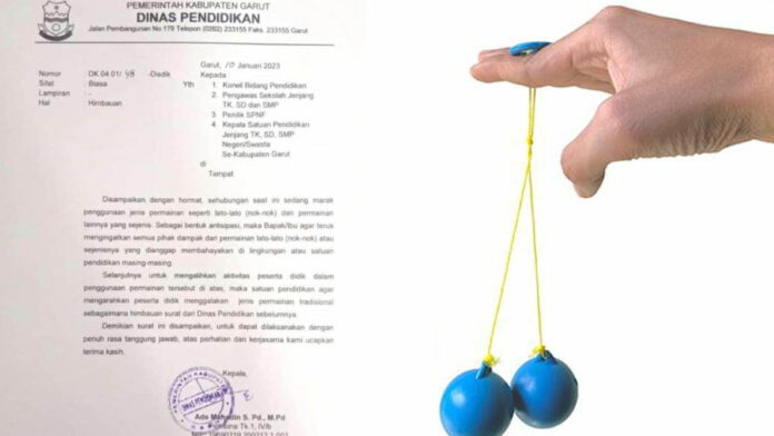 Ini Langkah Disdik Garut Antisipasi Bahaya Mainan Lato-lato