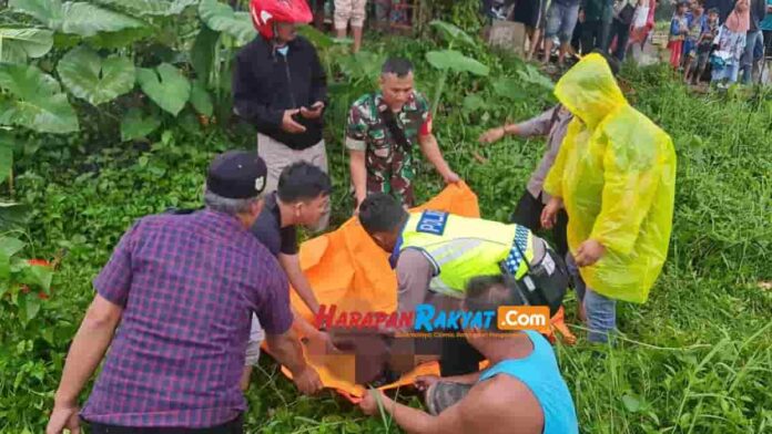 Tertabrak Kereta Api di Garut
