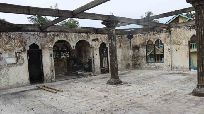 Polres Garut Akan Bangun Masjid yang Dibakar ODGJ