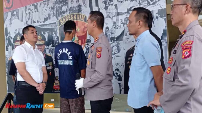 ekspose polresta bandung kasus penganiayaan hingga meninggal