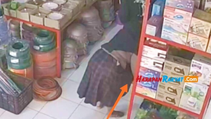 Aksi pencurian di tasikmalaya