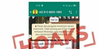 Beredar Pesan Berantai Mengatasnakaman Kasi Intel Kejari Banjar, Ternyata Hoaks!