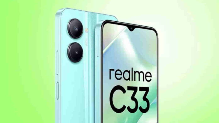 HP Realme C33 128GB Sapa Geekbench, Nomor Model RMX3627