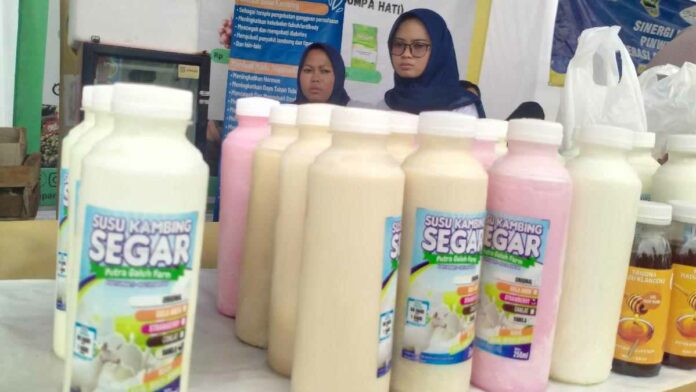 Produk susu kambing perah
