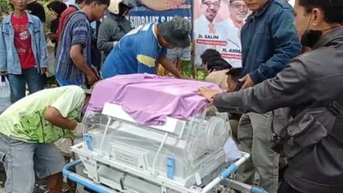 Bayi Korban Kecelakaan di Tonjong Ciamis