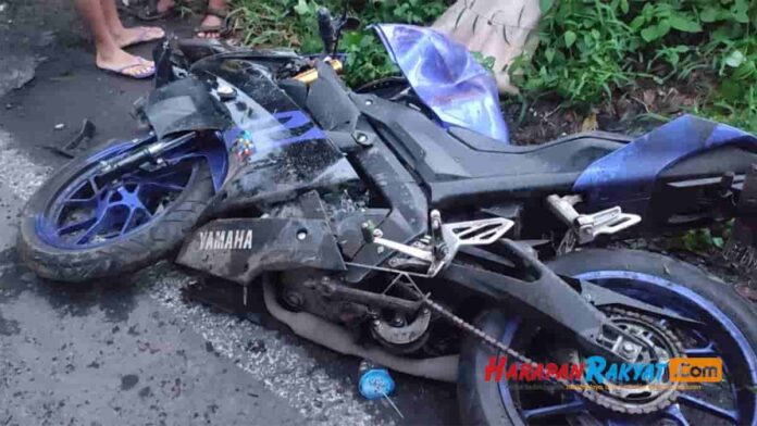 Pemotor Tewas di Tempat Usai Menabrak Pohon di Jalan Swaka Kota Tasikmalaya