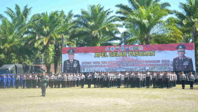 Pimpin Gelar Pasukan Operasi Hopal Toba 2023 dan PAM VVIP Kunker Presiden, Ini Pesan Pangdam I/BB