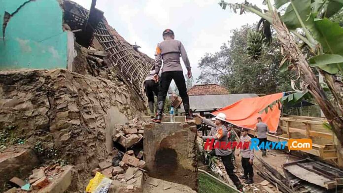 Rusak terdampak gempa