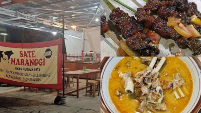 Sate Maranggi Akang Khas Purwakarta di Tasikmalaya