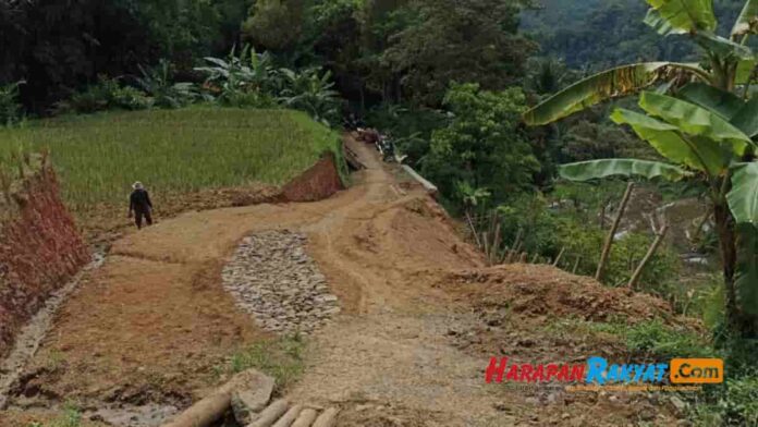 Sempat Lumpuh Total, Jalan di Desa Mekarbuana Ciamis Kembali Normal